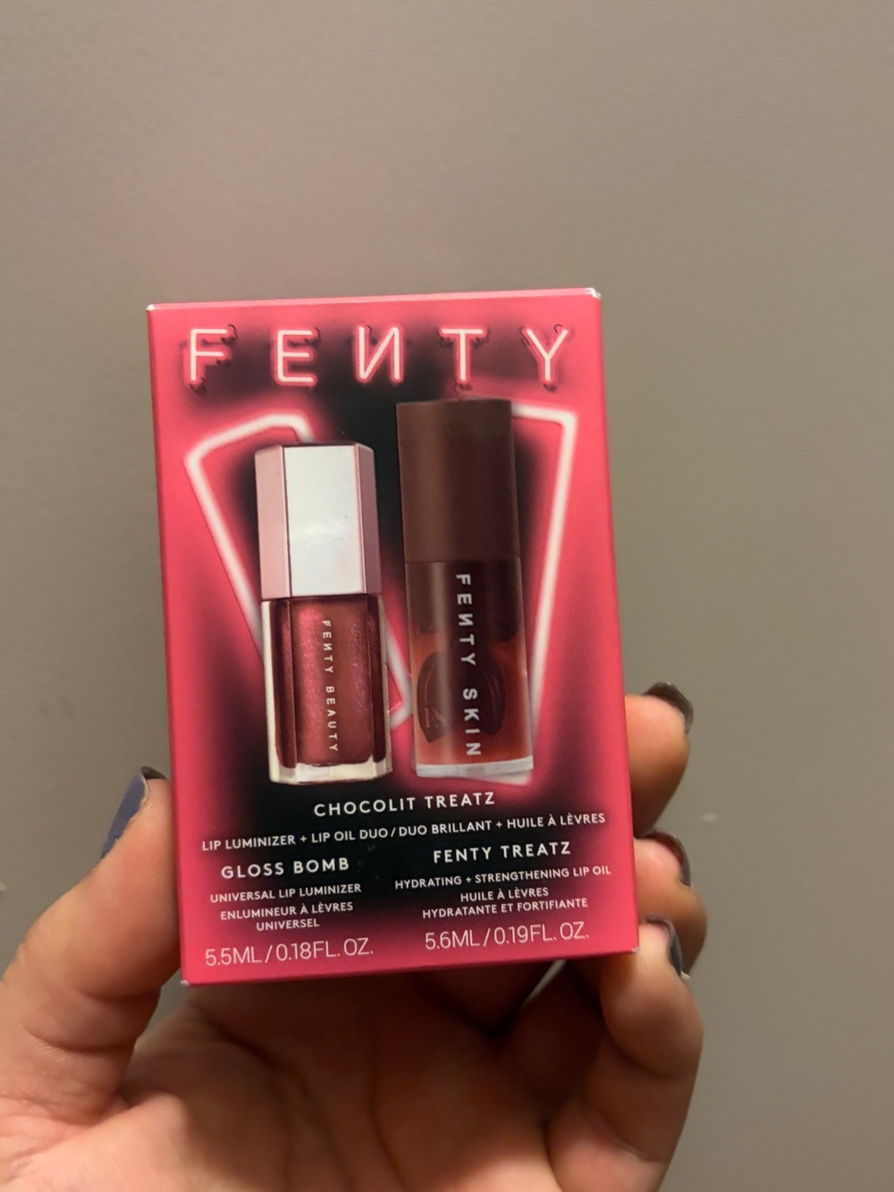 FENTY Beauty Gloss Bomb & Lip Oil Duo - Chocolit Treatz